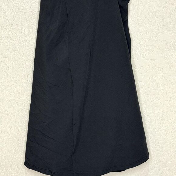 Abercrombie & Fitch YPB Dress Small Tall Black White Trim Cutout Shorts NWT - Picture 6 of 11